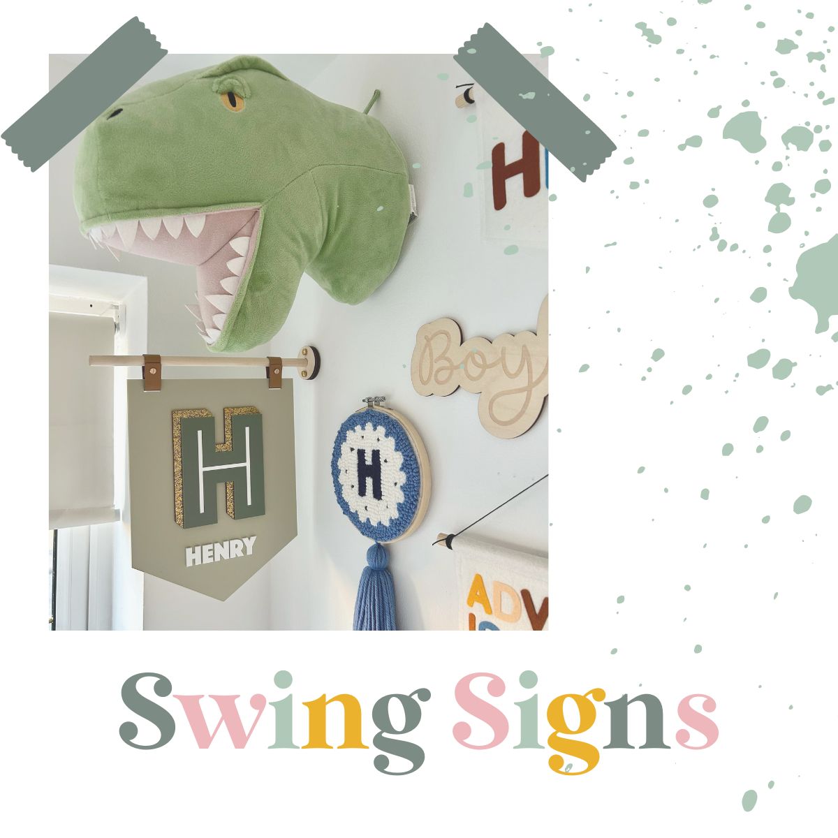 Kids Swing Signs