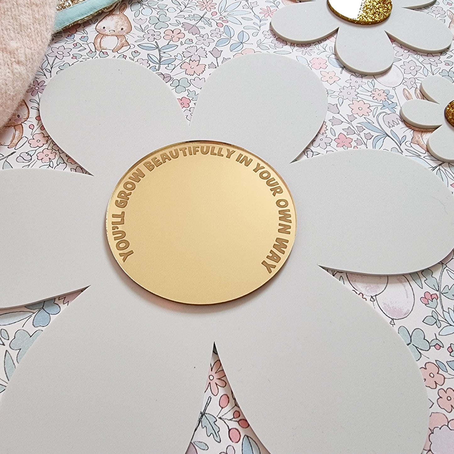 Daisy Affirmation Mirror