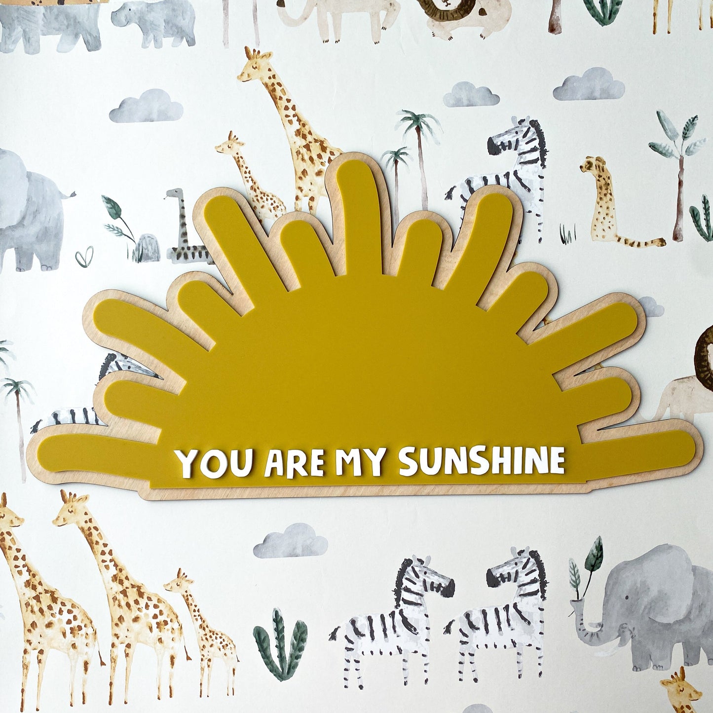 You are my sunshine wall plaque