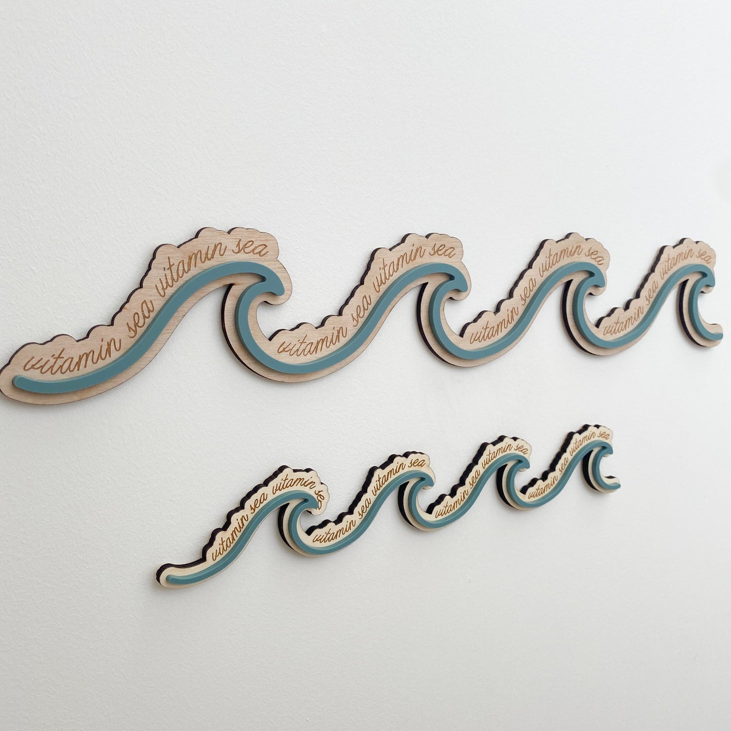 Ocean Themed 'Vitamin Sea' Wall Sign