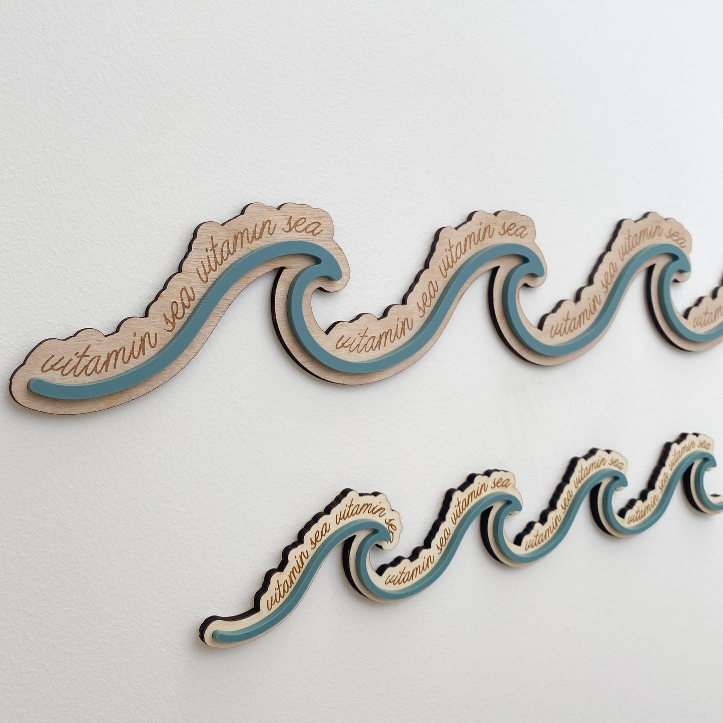 Ocean Themed 'Vitamin Sea' Wall Sign