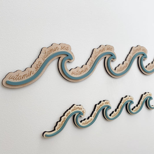 Ocean Themed 'Vitamin Sea' Wall Sign