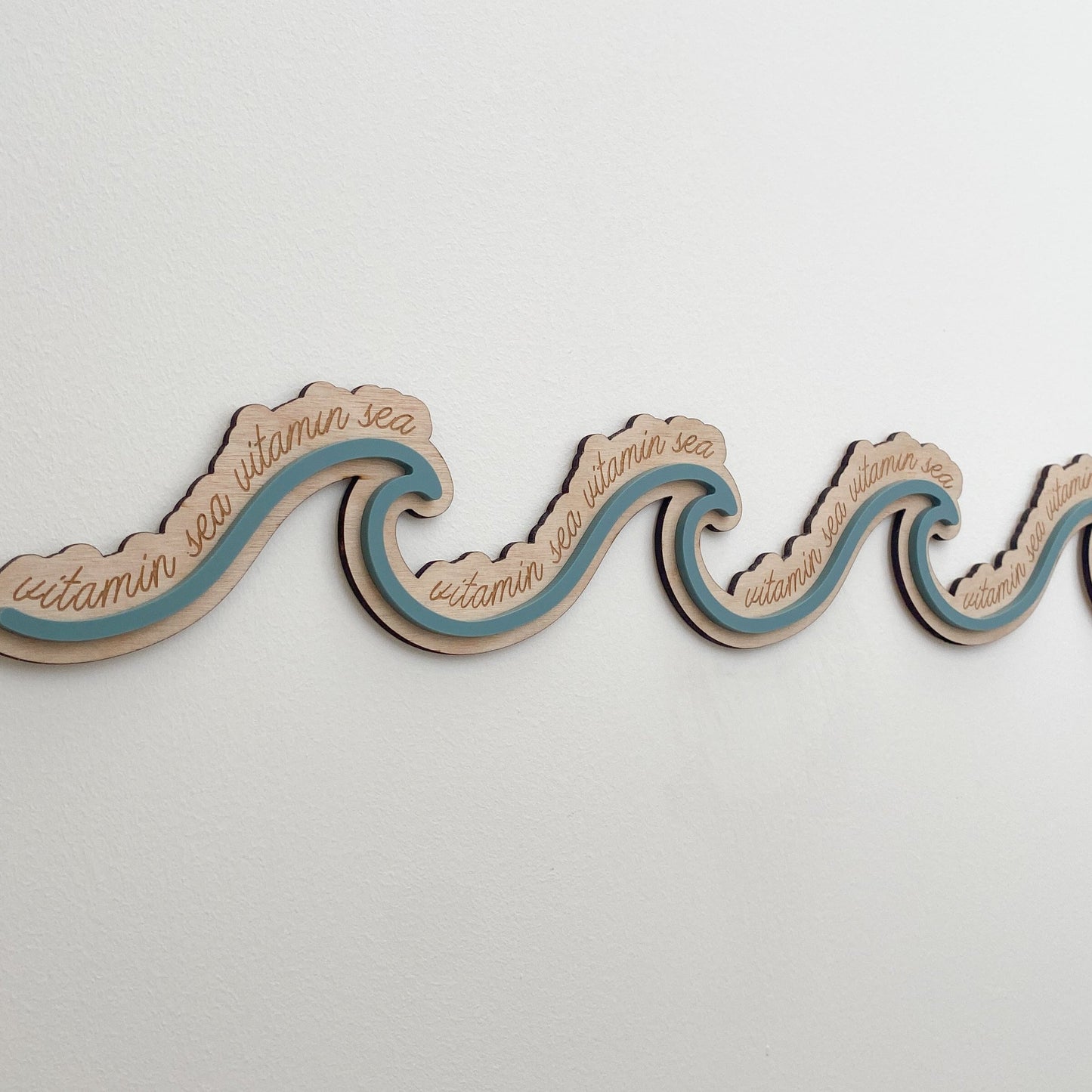 Ocean Themed 'Vitamin Sea' Wall Sign