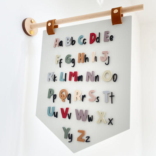Alphabet Swing Sign