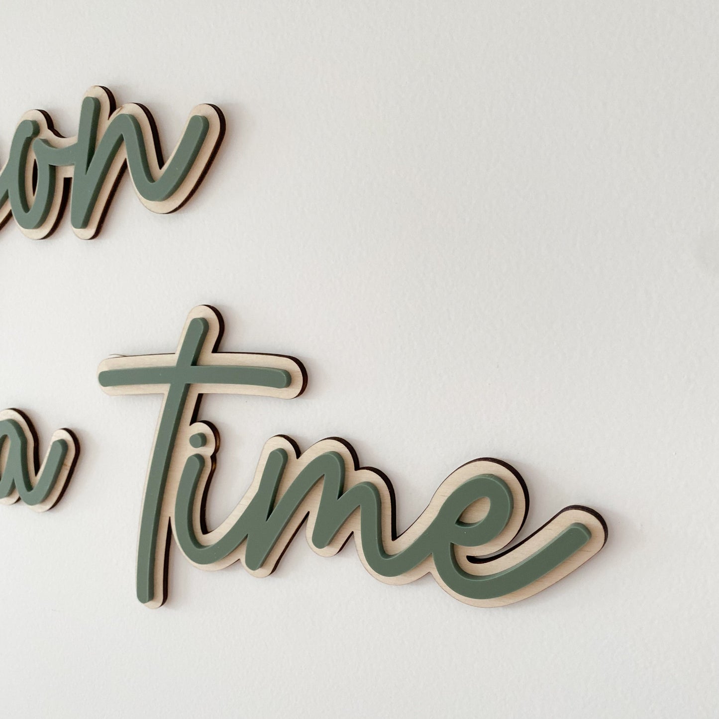 Once upon a time Wall sign
