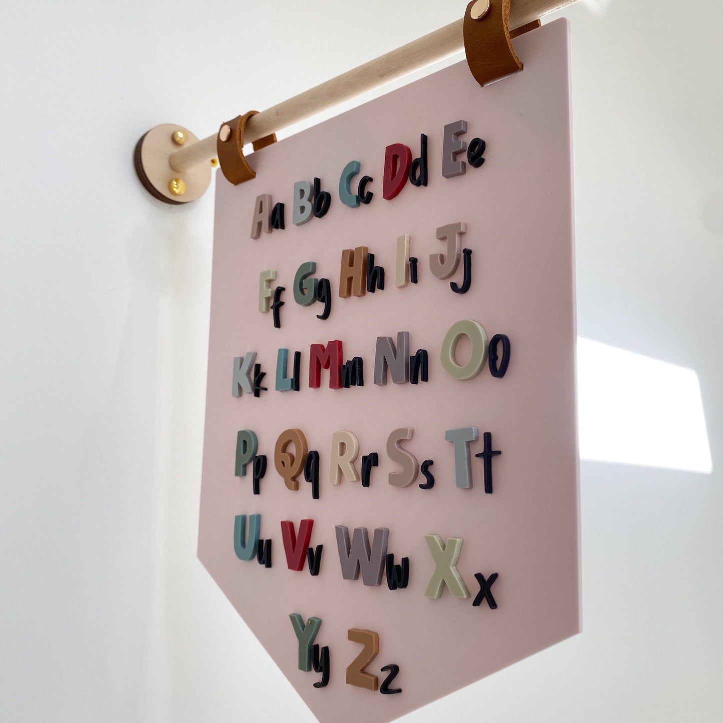 Alphabet Swing Sign