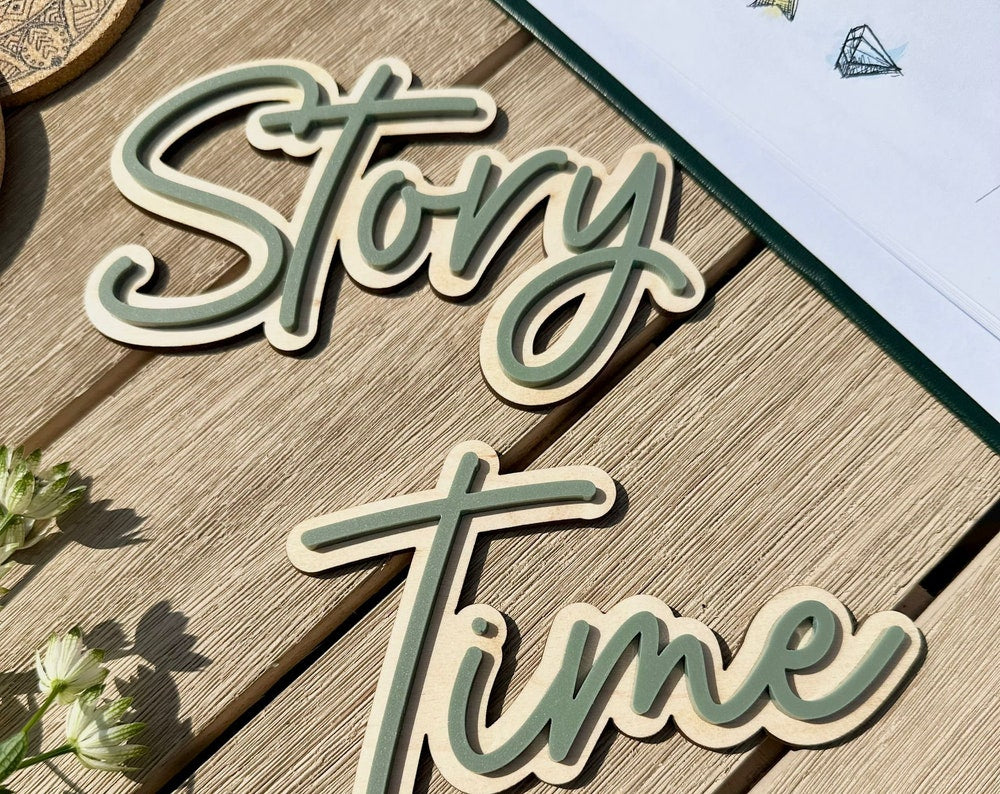 Story Time - Wall Sign