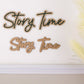 Story Time - Wall Sign