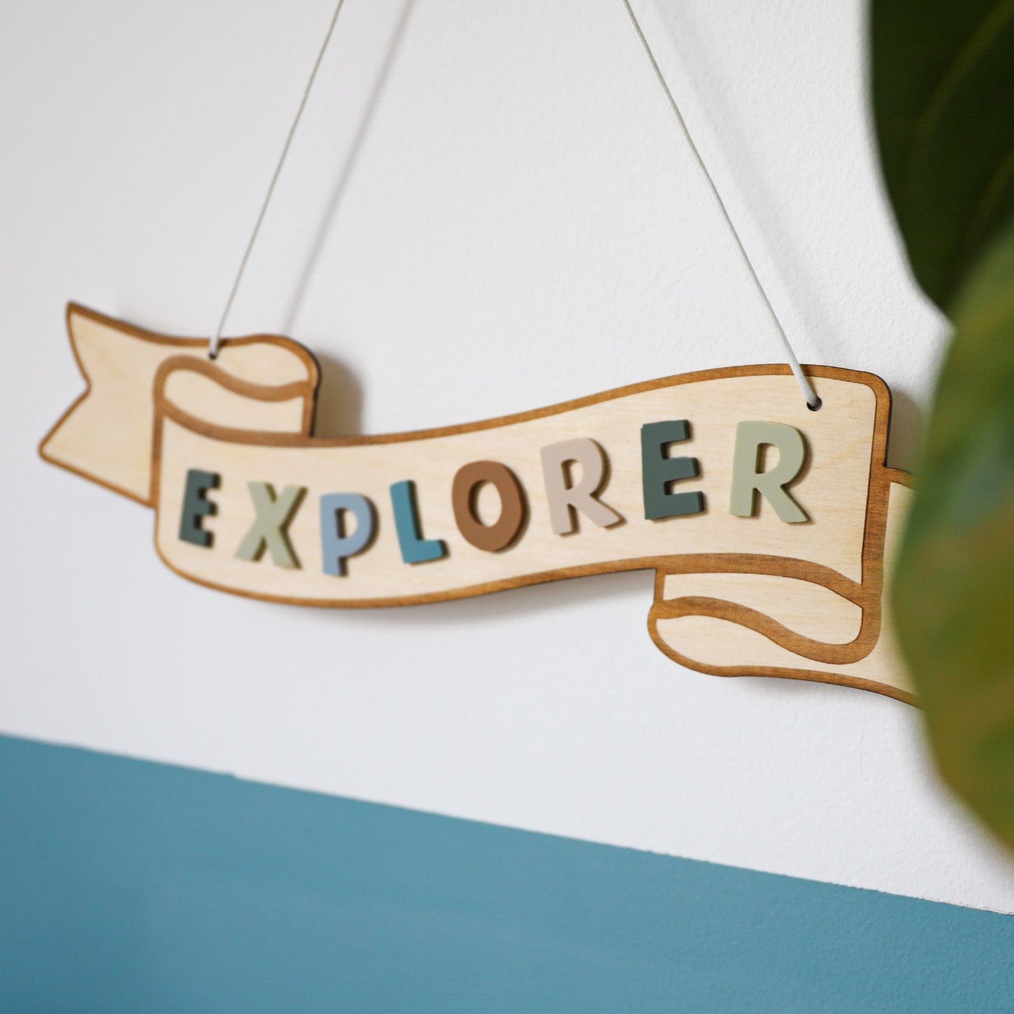 Explorer ribbon banner