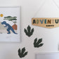 Dino Feet - Tack to wall set